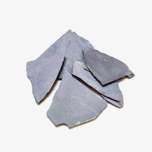 verma & company Black shale stone pure & fine slate pencil Fine & pure quality, white shale stone, pack of 1 KG Stone