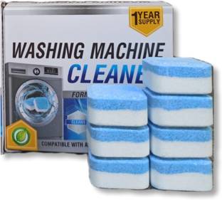 MODERNINNOVATOR Washing Machine Cleaner Tablet Front Top Load Descaling Drum Stain Remover 15 Dishwash Bar