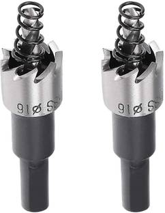 uptodateprouducts 2 Pcs 16mm HSS Drill Bit Hole Saw Cutter,HSS Hole Saw Kit