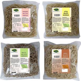THANJAI NATURAL Millet Noodles Wheat|Barnyard|Little and Multi Natural Processed Noodles Instant Noodles Vegetarian