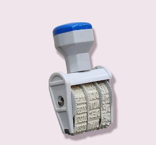 BRIZEM Dater Stamp (Without Pad/Manual/Rolling Bands)(Pack of-1) dater