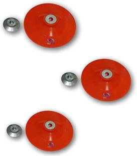 Najmii Plastic Backing Pad With Grinder Nut For Sander Polisher Angle Grinder ( 3 ) 10 inch Random Orbital Sander