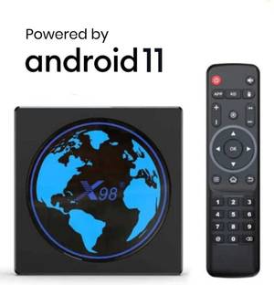 7SEVEN 4K Android Tv Box - 4GB 64GB X98Mini Android Box Media Streaming Device