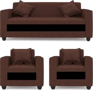 gnanitha Fabric 3 + 1 + 1 Sofa Set