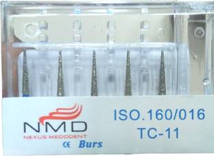 NMD NEXUS MEDODENT Diamond burs-TC-11(Pack Of 5pcs) Surgical Plier