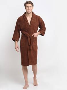 CREEVA Brown Large Bath Robe