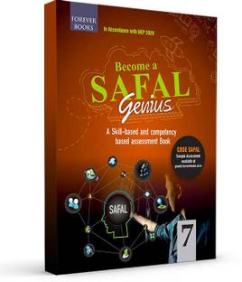 Forever Books Become a Safal Genius General Aptitude & Reasoning Book Based on Skill And Competency Assessment For Class 7