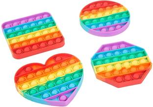 SWISS WONDER Pop It Fidget Toys,Push Pop Bubble Fidget Sensory Toy-KI-284
