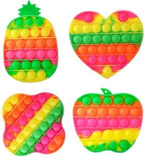 SWISS WONDER Pop It Fidget Toys, Push Pop Bubble Fidget Sensory Toy-AZ-153