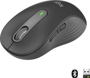 Logitech M650 Silent -Large Sized Hands Wireless Ambidextrous Optical Mouse  with Bluetooth