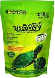 Taiyo Pluss Discovery Turtle Food 1kg Pouch 1 kg Dry New Born Turtle Food