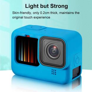 digiclicks Silicone Rubber Protective Case for Gopro Hero 10 / GoPro Hero 9 -Blue  Camera Bag