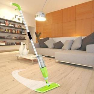 KESHAVART Sprayer mop for Kitchen Wood Floor Hardwood Laminate Ceramic Tiles Dust Microfibre Wet and Dry Brush
