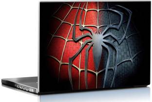PIXELARTZ Laptop Skin Spiderman HD Quality 15.6 Inches Multi Color (9085 ) Vinyl Laptop Decal 15.6