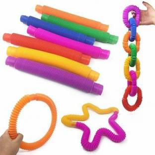 Aganta Pop Tubes Fidget Toy Pop Tube For Kids Fidgets Pipes Fun Toys And Games