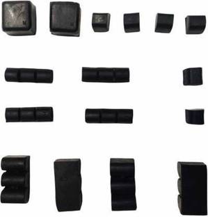 MJAuto Rx 100 135 Engine Block Rubber Kit Bike Engine Guard (Yamaha) Bike Engine Guard
