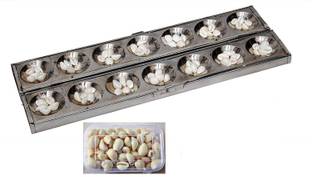 Jayam Traditional Silver Pallankuzhi with shells and Box Educational Board Games