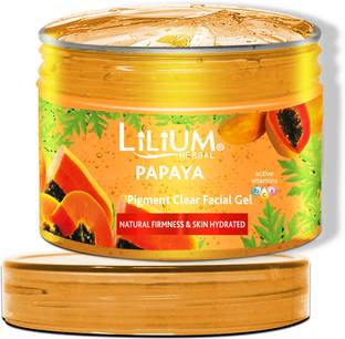 LILIUM Pigment Clear Papaya Facial Gel for Instant Hydration