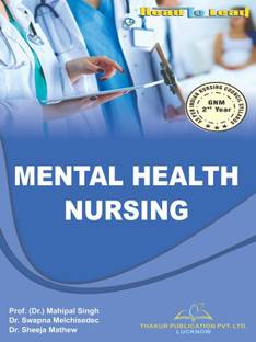 Mental Health Nursing / GNM- 2 YEAR (English) as per Indian Nursing Council