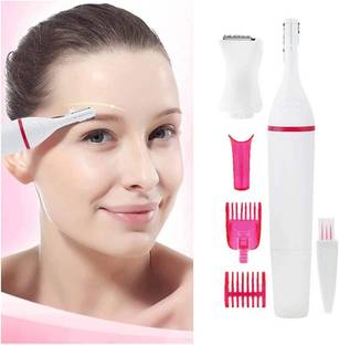 Lusche Facial Hair Remover Razor For Women Face Eyebrow body bikini Removal Tool Kit 1, Women