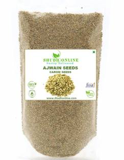 Shudh Online Premium Ajwain whole, Carom Seeds (Vaamu whole, Ajawain, Ajvaain Weed Azwine)