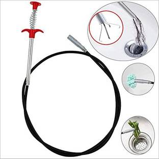 UROPHA Stainless Steel Sewer Dredging Tools Auger Drain Sewer Snake Blocked Drain Pipe Crystal Drain Opener