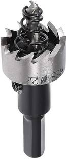 uptodatetools 22MM High-Speed Steel Drill Bits Hole Saw, Heavy Duty Hole Cutter