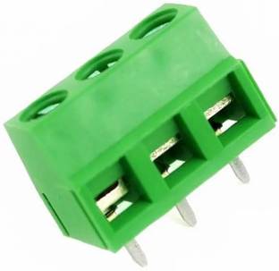 Prime Intact 3 Pin 5.08mm Pitch Plug-in Screw Terminal Block Connector Electronic Components Electronic Hobby Kit