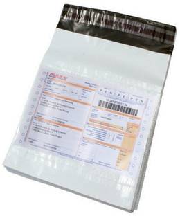 Euphoria Packaging LLP Secured courier bags/ sales envelopes Polybags for Shipping/ Packing jacket 55 microns with POD 6 x 8 inches ( Pack of 100 )