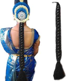 NANDITA Natural choti in South culture instant readymade hair extension Hair Extension