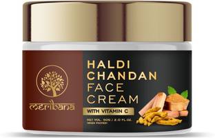 MeriBana Ayurvedic Formula Vitamin C With Haldi Chandan Soft Brightening Glow Skin Cream