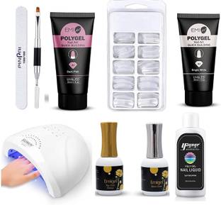 BOZLIN Polygel Nail Extension Kit, Glossy Finish, 30 Ml Each