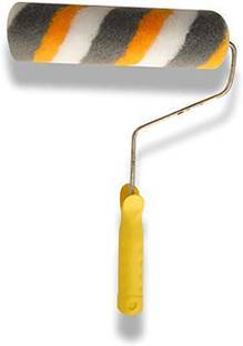 Kayra Decor 9" Roller For Wall Painting, Roller Paint Brush For Walls with Handle ROLLERACR9-1 Paint Roller