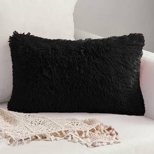 PriMaryHoMe Fur Cushions Cover