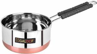 GALOOF Stainless Steel Copper bottom Sauce Pan / MILK PAN / TEA PAN Capacity:-1L Sauce Pan 15.5 cm diameter 1 L capacity