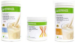 HERBALIFE Formula 1 Shake Kulfi & Banana Flavor With Protein Powder 200 Gram Protein Shake