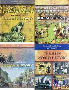 NCERT हिस्ट्री क्लास 11,12 (2+3) बुक्स सेट इंग्लिश मीडियम फॉर UPSC एग्ज़ाम