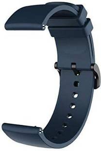 WEI INTERNATIONAL Soft Silicone 22mm Strap Compatible with Smart Watches with 22mm Lugs 22 mm Smart Watch Strap