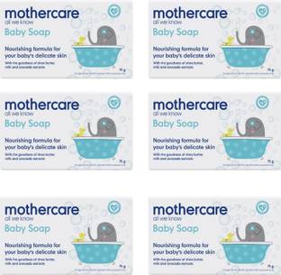 Mothercare All We Know Baby Soap 75gm (pack of 6)