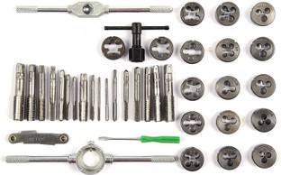 uptodatetools 40-Piece Tap and Die Set - Metric Sizes | Essential Threading Tool Single Sided Speciality