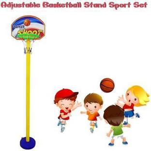 Kriti Kids basketball with Stand and Ball, Kids Boy Toys for Gifting On Birthday Basketball - Size: 6