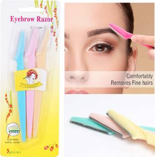 Drosselz Eyebrow Facial Hair Remover Razor Eyebrow Shaper Razor & Saver Tool., Men & Women