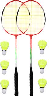 FREEBOOTER Badminton Racket And Shuttle cocks Badminton Kit