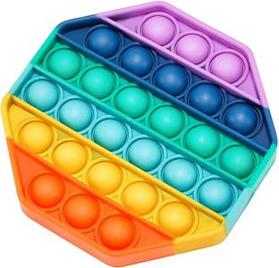 VROO HEXAGONAFidgetToysPushPopBubbleFidgetSensoryToy,AutismSpecialStressReliefToy