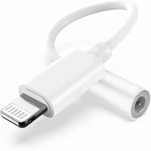 FASTX White Lightning to 3.5mm iphone jack connector converter Headphone Adapter Audio Jack Phone Converter