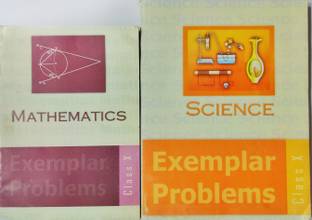 NCERT Exemplar Problems Mathematics And Science For Class 10 - Combo Of 2 Books