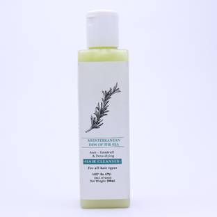 Timeless Beauty Secrets Mediterranean Dew Of The Sea Organic Anti-Dandruff Shampoo
