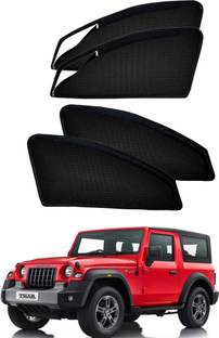 PEEPS STORE Side Window Sun Shade For Mahindra Thar