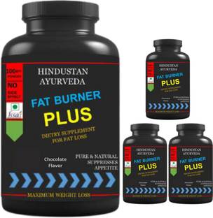 Secure Healthcare Fat Burner Plus, Body Weight Loss, Fat Burner, Flavor Chocolate, Pack of 4