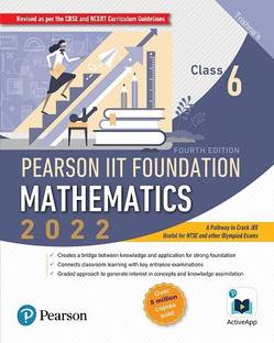 Pearson IIT Foundation Mathematics Class 6